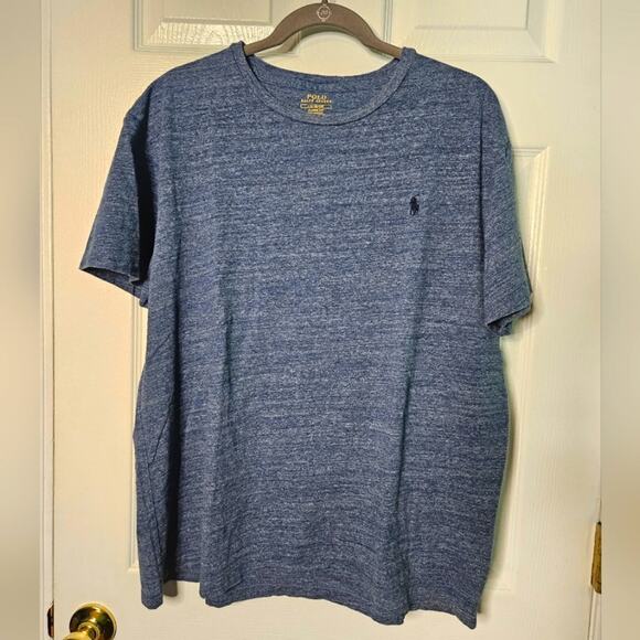 Polo Ralph Lauren blue classic‎ fit t-shirt size L - Picture 1 of 4